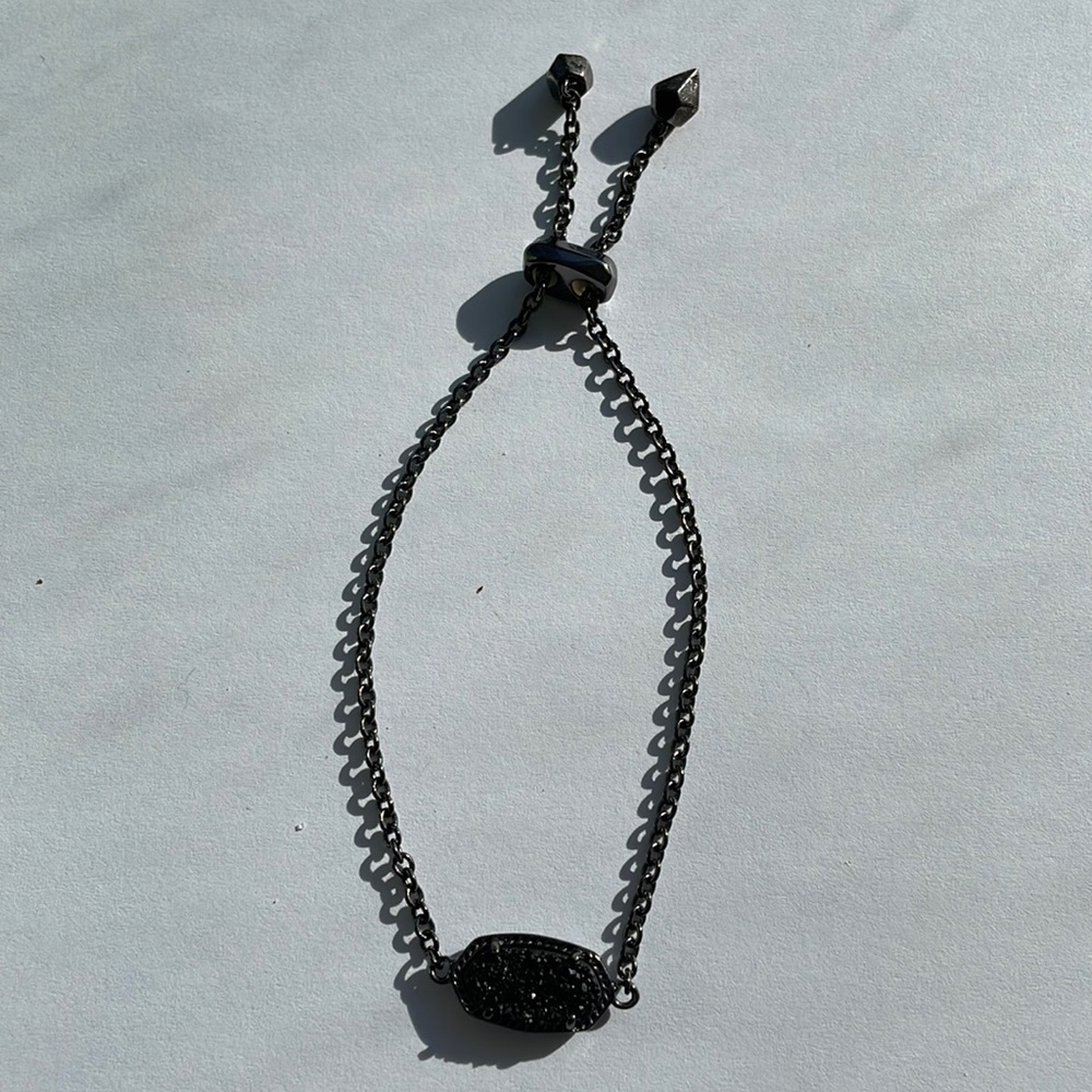 Kendra Scott Bracelet - Elaina Black Adjustable